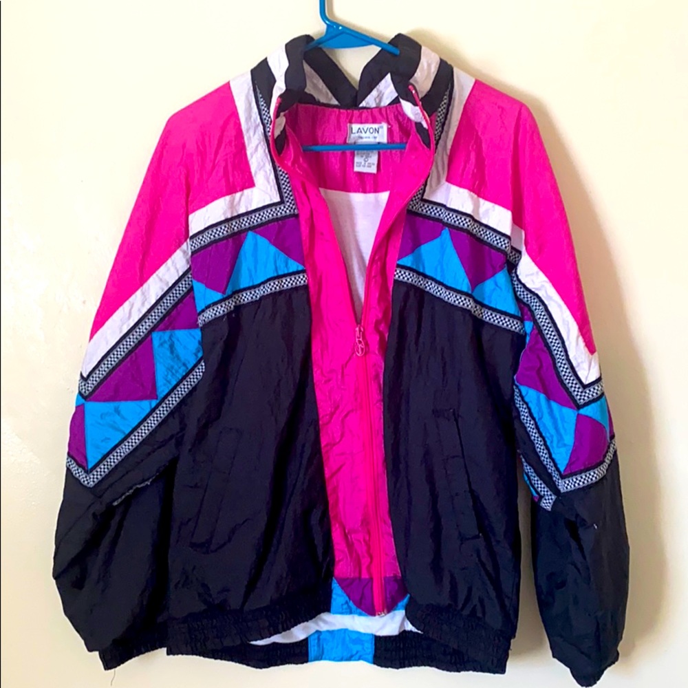Lavon Multi color men’s windbreaker
